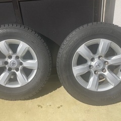今月限定　プラド150  タイヤとホイールセットの画像