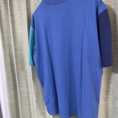 リーバイス/Levi's オーバーサイズTシャツ ブルー 半袖Tシャツ　サイズL  Tシャツ 半袖　刺繍　未使用品の画像