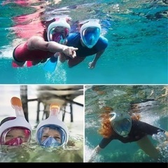 シュノーケル　マスク　キッズの画像