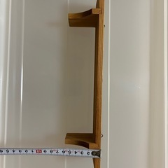 セリアの木製ウォールラック５個の画像