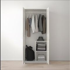 (最終値下げ)IKEA BRIMNES クローゼット 棚
の画像
