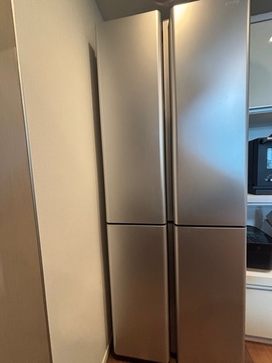 【引き取りに来ていただける方】AQUA 冷凍冷蔵庫 AQR-TZ42M(S)