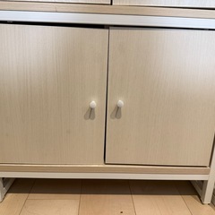 【本日引渡し限定無料】ニトリ食器棚2個セットの画像