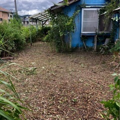 気仙沼 岩月 戸建ての庭 草刈り 戸建てについてるツタ 処分して2万の画像