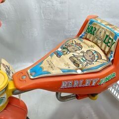 ヒコーキ印 三輪車 HARLEY JUNIOR 長期保管品/日本製 乗用玩具 山岡金属工業 当時物の画像