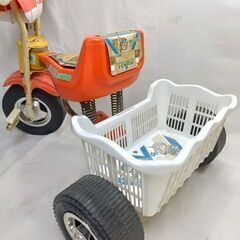 ヒコーキ印 三輪車 HARLEY JUNIOR 長期保管品/日本製 乗用玩具 山岡金属工業 当時物の画像