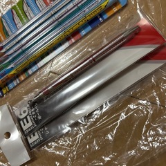 電車　ティッシュボックスカバー、鉛筆、ペン　まとめ売りの画像