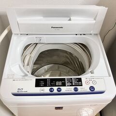 パナソニック　5.0kg　全自動洗濯機　NA-F50ME2の画像