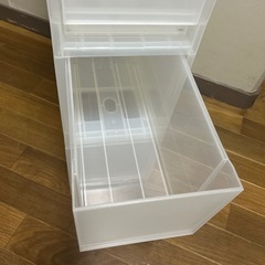 《至急》無印　ストッカー4段キャスター付きの画像