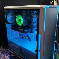 🔥【超美麗なRGBギミック搭載!】目を引く白のゲーミングPC 出品🔥の画像