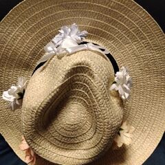 麦わら帽子（新品）の画像
