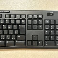 ロジクール ワイヤレスキーボードの画像