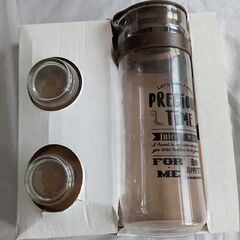 新品　ドリンクポット　グラスセットの画像