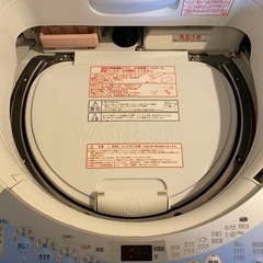 引き取りに来てくださる方限定。洗濯機の画像