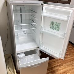 パナソニック　冷凍室広め　170Lクラス　冷蔵庫　NR-B178W-Sの画像