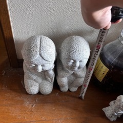石像　2台セットの画像