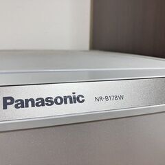 パナソニック　冷凍室広め　170Lクラス　冷蔵庫　NR-B178W-Sの画像