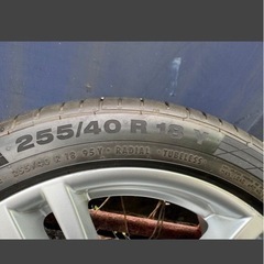 BMWタイヤ255/40R18の画像