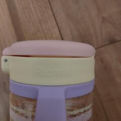 Richell ストローマグ ピンク 200mlの画像