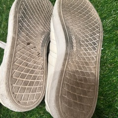 adidas白スニーカーsize23.5の画像