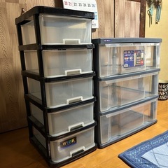 プラスチック　タンス　衣装ケースの画像