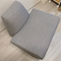 AOソファ　 アーオソファ　グレー　1人がけの画像