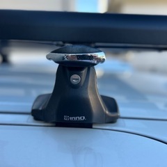 イノールーフキャリアセット 80エスクァイア取付　
の画像