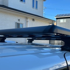 イノールーフキャリアセット 80エスクァイア取付　
の画像