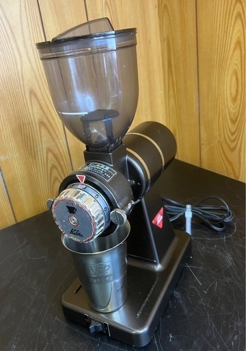 【動作確認済み】Kalita カリタ ナイスカットミル KH-100 単相 100V 電動 コーヒーミル コーヒー豆 粉砕機 カフェ Kalita 電動ミル 大阪