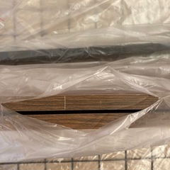 【新品】デスク上置棚 本棚 机上ラック デスクラック トップ アンティーク　くるみ色　ラック 木製ラック オープンラックの画像