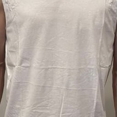 【早い者勝ち！新品】タンクトップ メンズ 綿100％ 厚手 ノースリーブ Lの画像