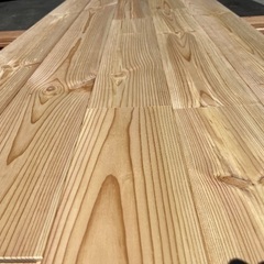 【DIYグレード大特価】信州赤松無垢フローリング無塗装品 1820×15×152(mm) 6枚入！在庫38ケースほどありますので複数の方へ販売できます。の画像