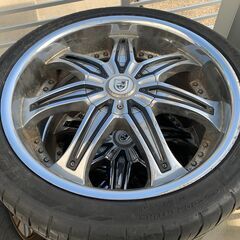 レクザーニ 20インチ LX-7 COOPERTIRES 245/40R20 200系ハイエース グランドキャビンに履いてました!の画像