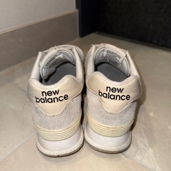 New Balance 574 グレー スニーカー 25cmの画像