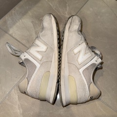 New Balance 574 グレー スニーカー 25cmの画像