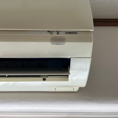エアコン　CORONA 　取り外しできる方　の画像
