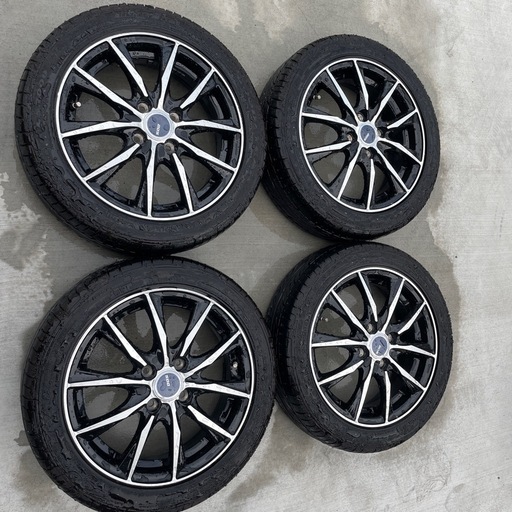 ほぼ新品！軽自動車に！15インチアルミセット！