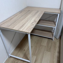 パソコン L字デスクの画像