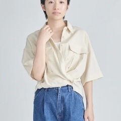 コットンリネンツイルシャツの画像