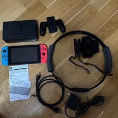 【美品】任天堂 Nintendo Switch 本体 リングフィット 同梱版の画像