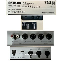 【美品】YAMAHA 電子ピアノ CLP-120C【無料配送可能】の画像