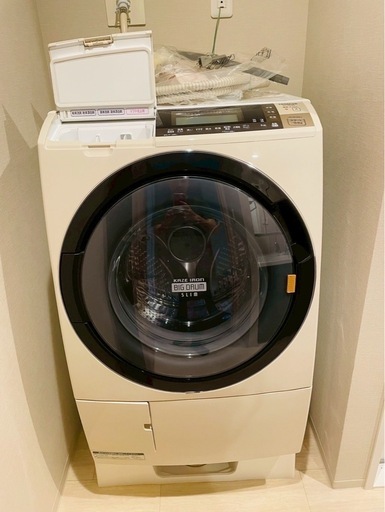 【取引相手決定】ほぼ未使用ドラム式洗濯機