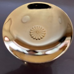 金メッキ　金盃・24KGPの画像