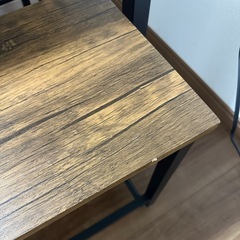 ニトリダイニングテーブル&チェアの画像