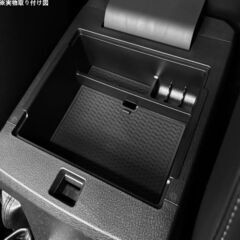 未使用 社外品 三菱トライトンLC2T専用 コンソールボックス+アームレスト収納+センターコンソールトレイ+ドリンクホルダー TRITONの画像
