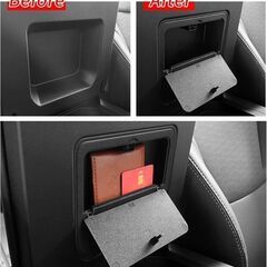 未使用 社外品 三菱トライトンLC2T専用 コンソールボックス+アームレスト収納+センターコンソールトレイ+ドリンクホルダー TRITONの画像