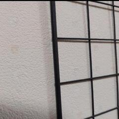 無料で差し上げます！ 40 × 62㎝ ワイヤーネット  S字フック10個付きの画像