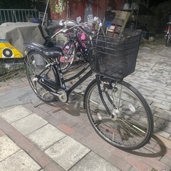 【5472】学童　26インチ　前後タイヤ新品　9,400円（防犯・税込）の画像
