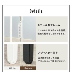 100cm×45cm×72cm デスクの画像