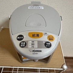 ZOJIRUSHI（象印） 電動ポット CD-WY22 2.2L 2017年製の画像